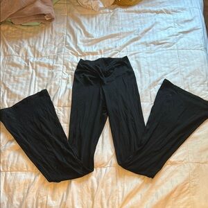 Aerie Black Flare Leggings